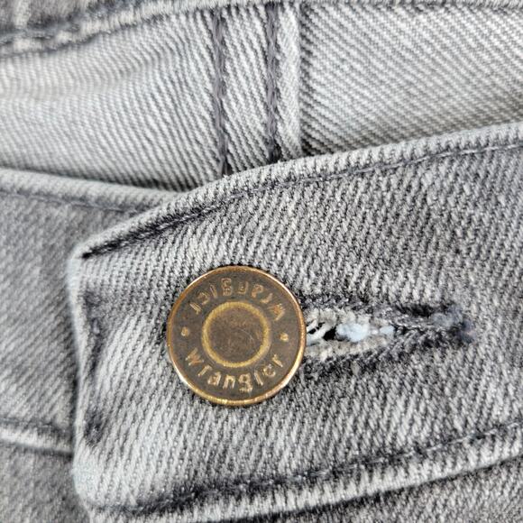 Vintage Wrangler Jeans Mens 36 x 30 Gray Wash Relaxed Fit Straight‎ Leg Baggy - Picture 8 of 13